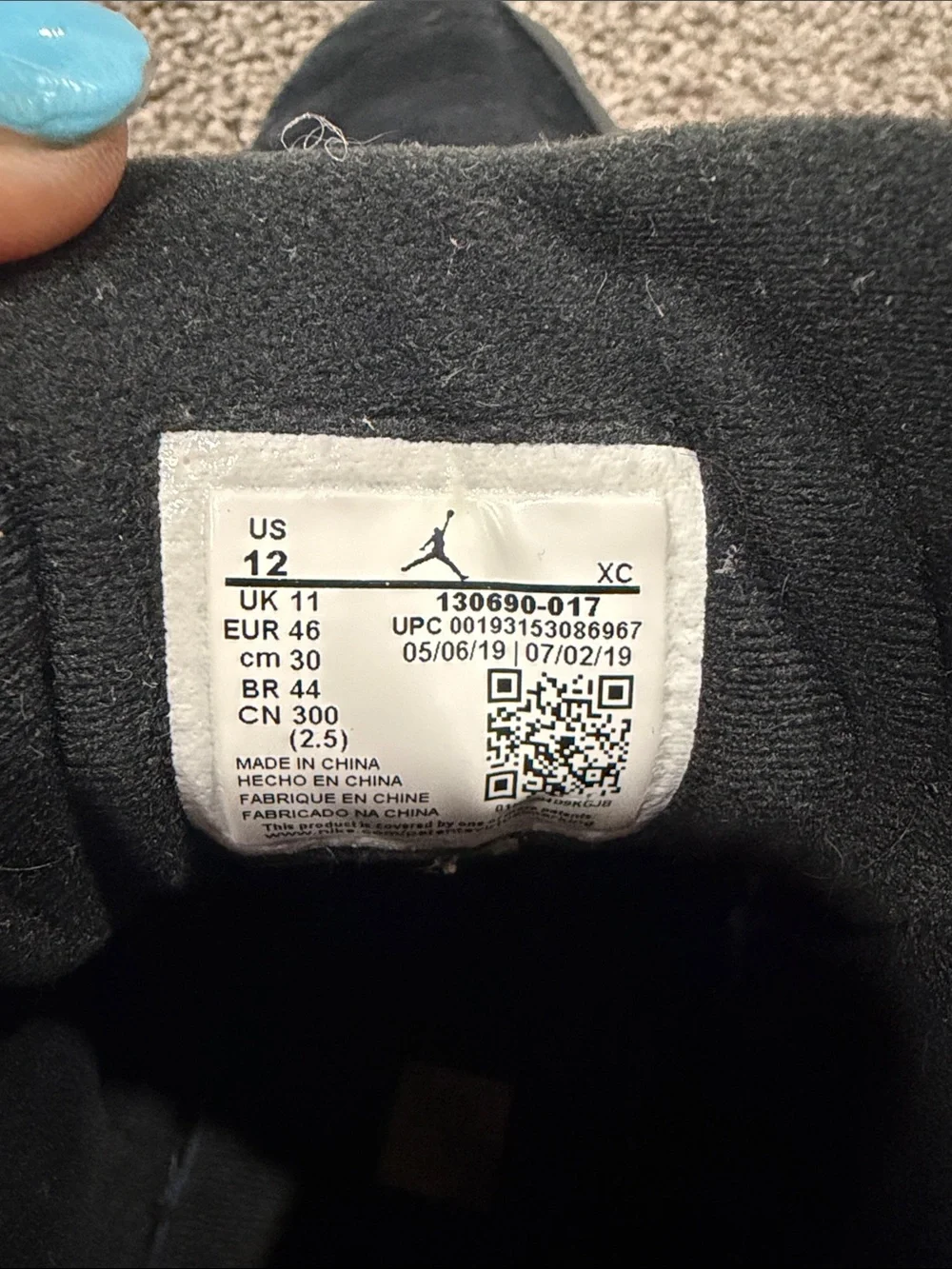 Jordan classic athletic